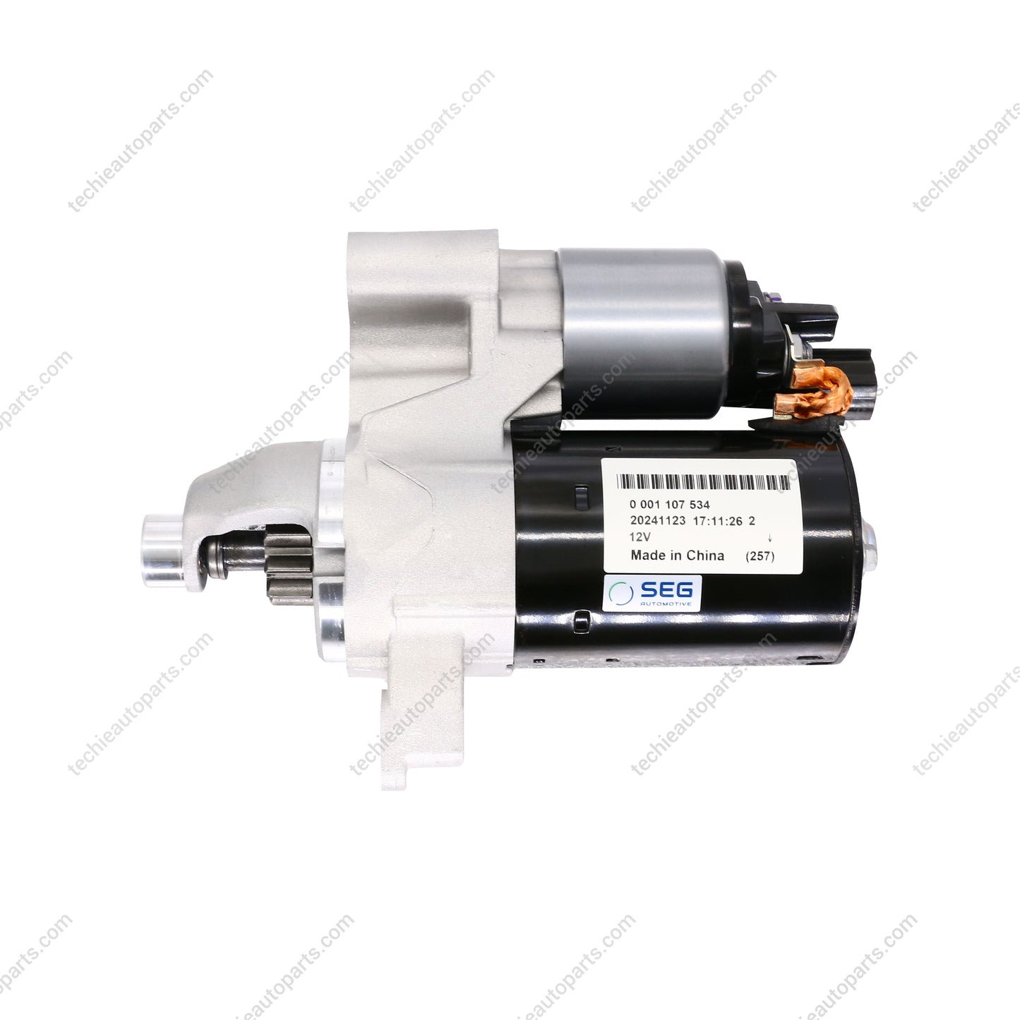 BOSCH Genuine Starter 0001107534 for 06H911021A 06H911021B Compatible With Audi A4 A5 A6 Q5