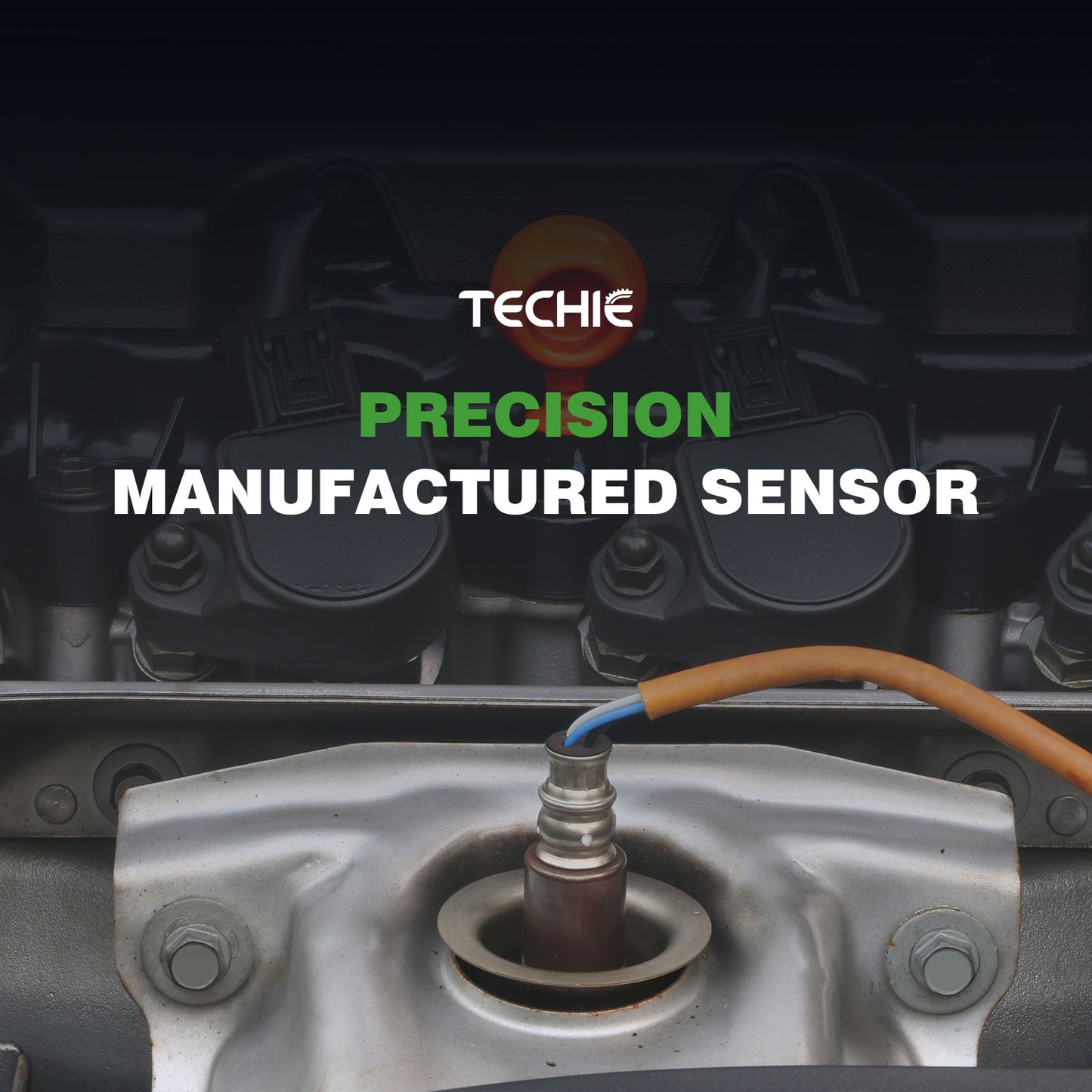TECHIE O2 Oxygen Sensor 234-9091 234-4462 Upstream Downstream Oxygen Sensor fit for 2009-2014 Acura TSX 2.4L, for 2008-2012 Honda Accord LX EX EX-L LX-S 2.4L, 36532-R40-A01 36531-R40-A01,2 PCS