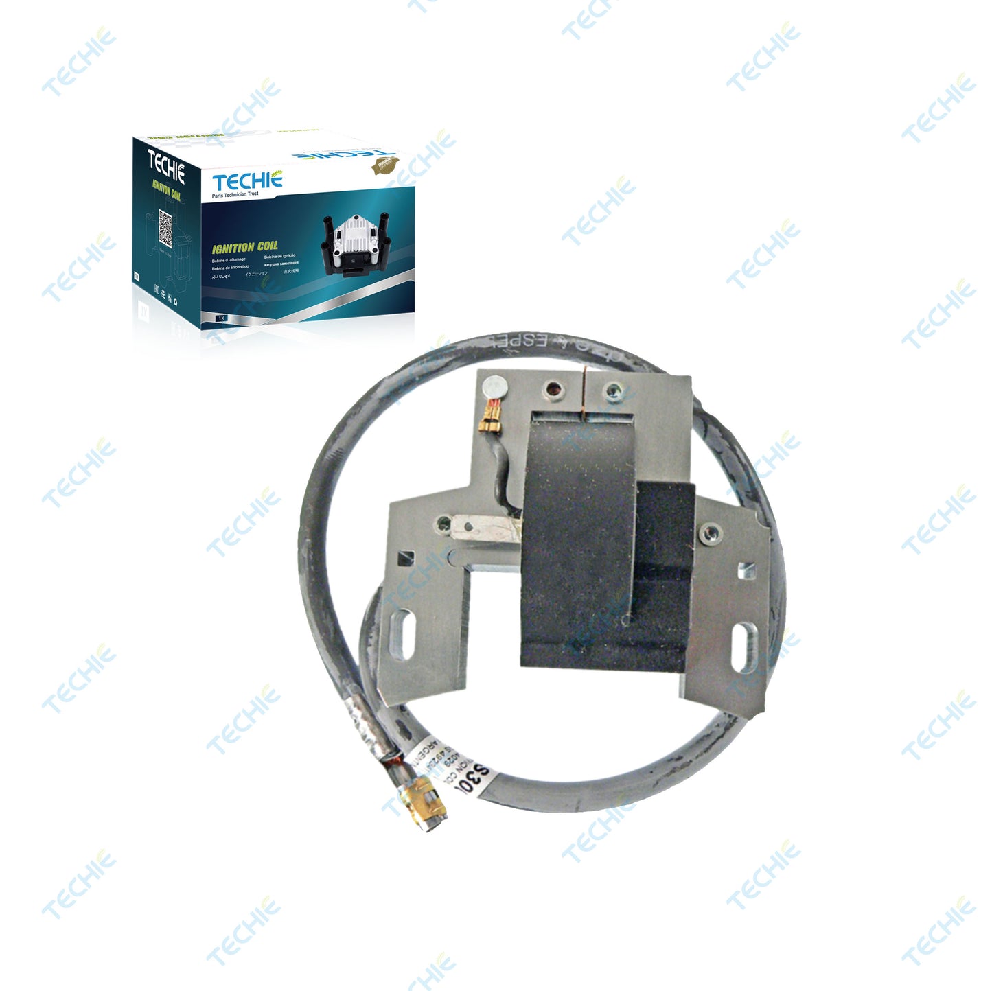 Techie TICS0101 Ignition Coil Replace for Briggs & Stratton 492341 495859 Compatible with Toro Lawn Tractor