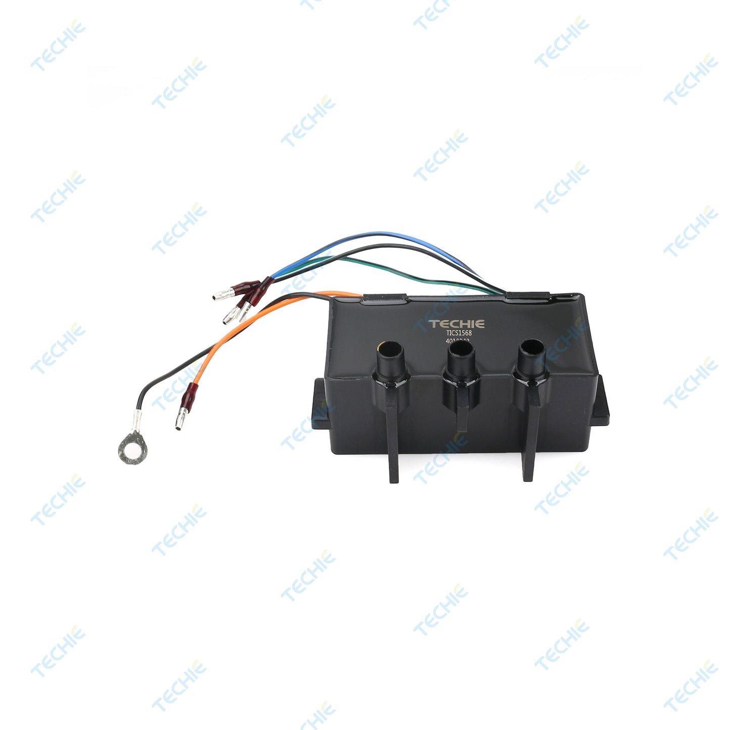 Techie TICS1568 Ignition Coil Replacement for OE 4010342, 573101 Compatible with Suzuki Outboard DF150 DF176