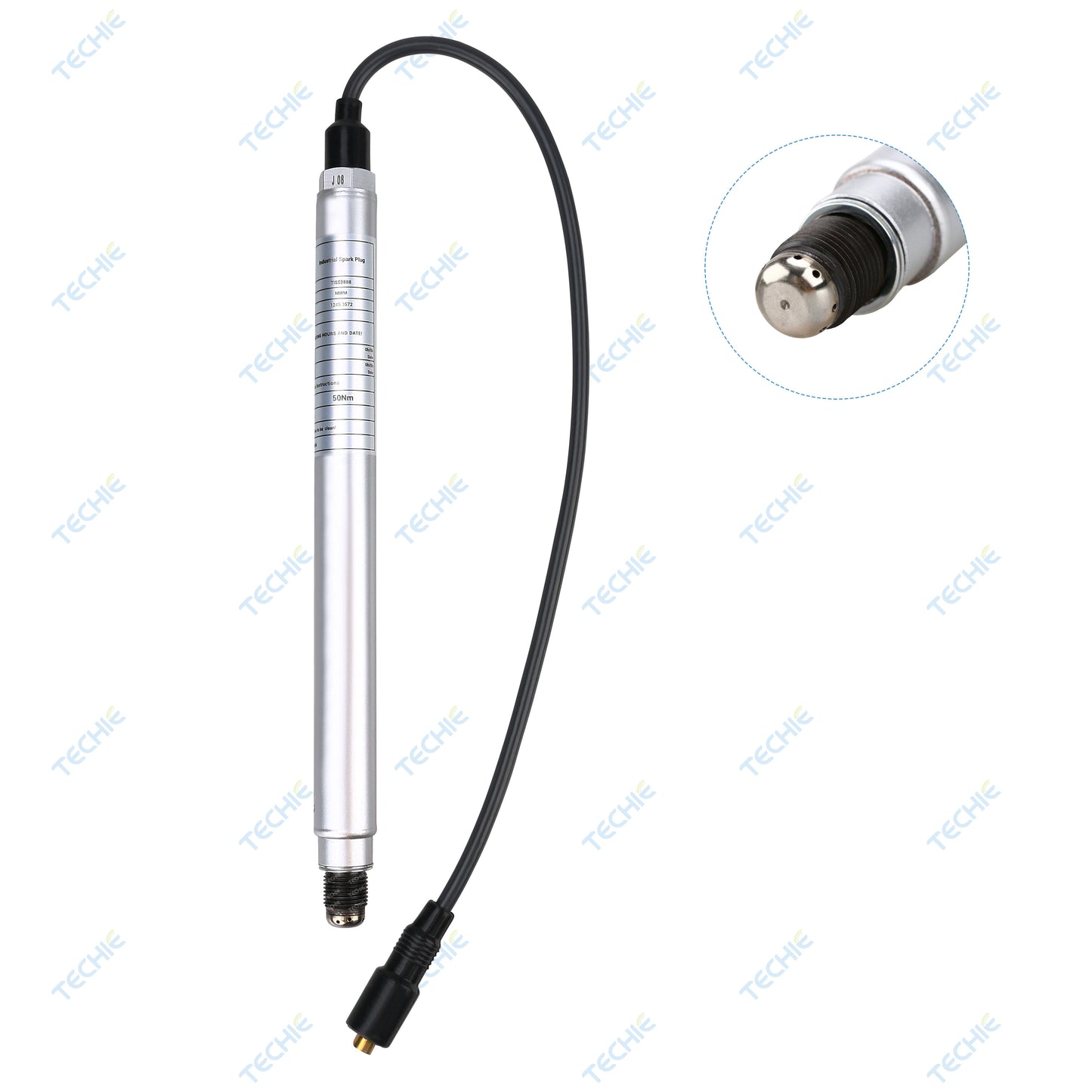 TECHIE TISS9888 Prechamber Spark Plug Replaces for MWM TCG 2020 V12, V16, V20(natural gas)