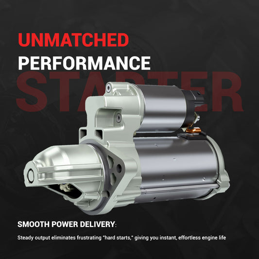 Car won't start? Starter Motor might be slacking off.
