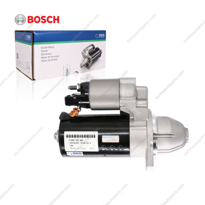 BOSCH Genuine Starter 0001147424 for 12418612576 12418614519 Compatible With BMW 320i X4 X3