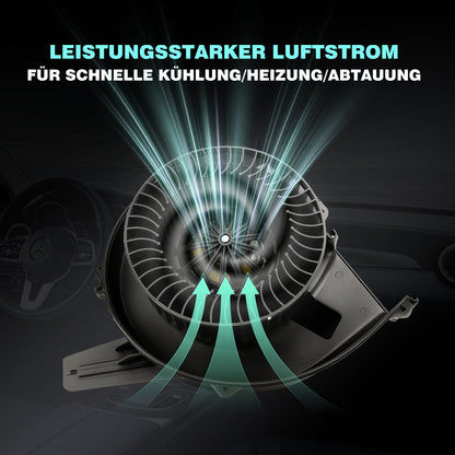Techie Gebläsemotor für Fit VW for GTI 2006-2010, for Golf 1999-2006,für Jetta 1999-2009,für Pors-che 911 1999-2013, für Boxster 1997-2012,Ersatz für 700158, 1J1819021, 1J1819021A, 1J1819021B