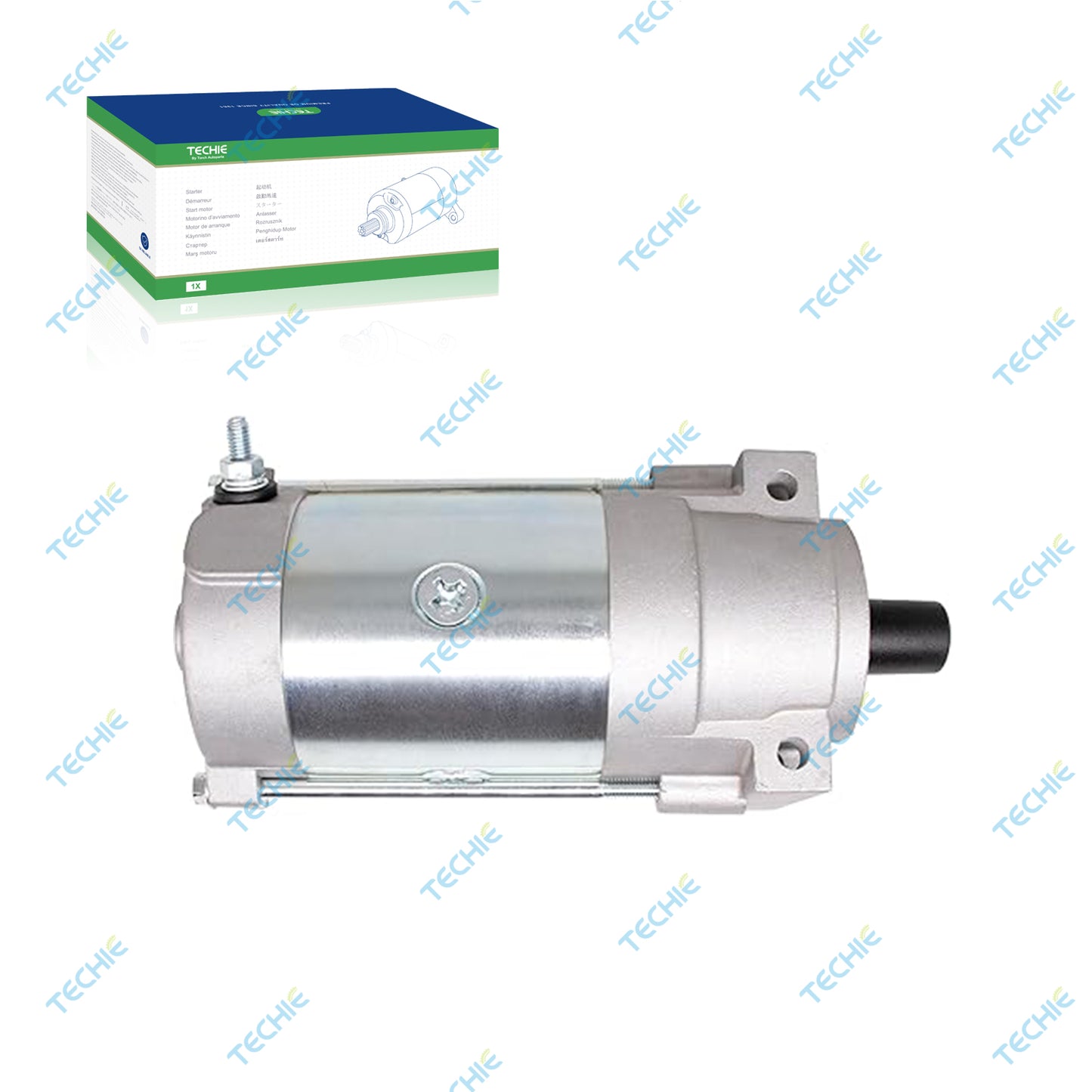 Techie Starter Motor Parts OEM Toro Starter (136-7880) Fits Titan & Timecutters with 22.5 & 24.5HP Toro Engine, 270360146-0002
