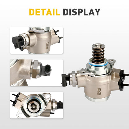 Techie High Pressure Fuel Pump 06E127025N 07L127026AB Compatible with Audi A4 A5 A6 A7 A8, for Quattro Q5 Q7 S4 S5 SQ5 VW Touareg 3.0L 3.2L 6.3L V6