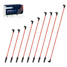 9pcs Techie Spark Plug Wires Set 4728038AD 4728038AE Compatible with Dodge B1500 2500 3500 D150 250 350 Dakota Durango Ram 1500 2500 3500 Van V8 5.2L 5.9L