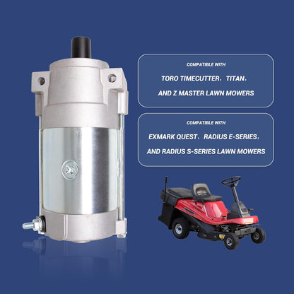 Techie Starter Motor Parts OEM Toro Starter (136-7880) Fits Titan & Timecutters with 22.5 & 24.5HP Toro Engine, 270360146-0002