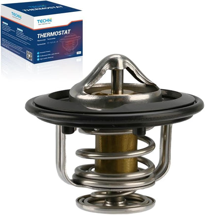 Techie Engine Thermostat 19301-PAA-306 Compatible with 1990-2017 Honda Civic/Accord/CR-V/Odyssey/Prelude/CRZ/HR-V for Acura CL/Integra/Legend/EL Replacement for 19301-PLC-315,19301-RNA-315