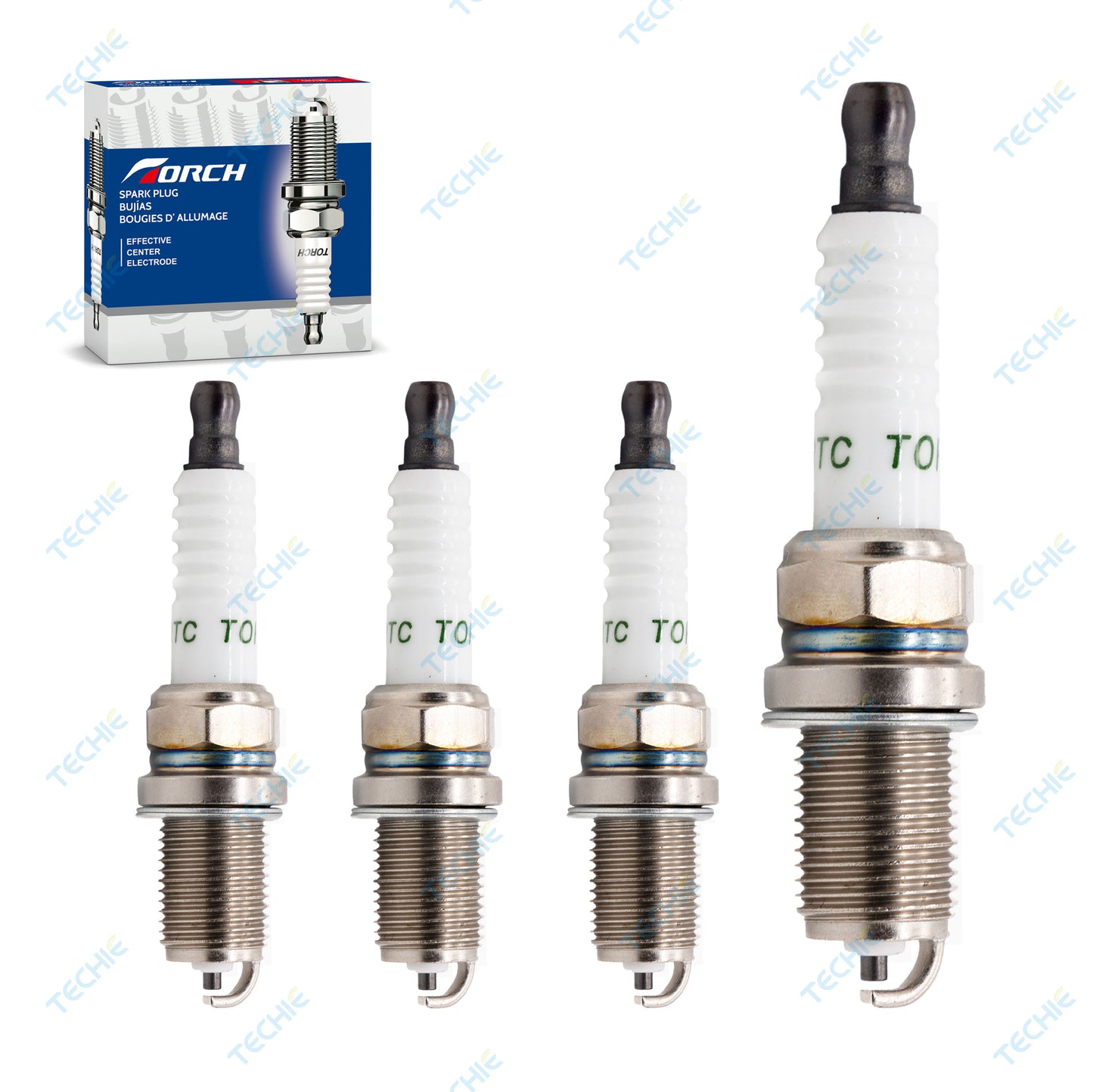 TORCH 5K5RTC Alloy Steel Spark Plug Replace for NGK BCPR5ES