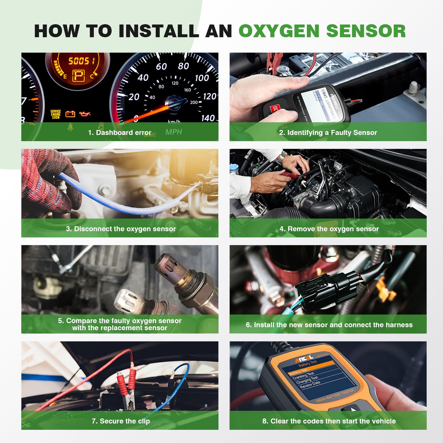 TECHIE O2 Oxygen Sensor 234-4382 Downstream Oxygen Sensor Fit for 2008-2010 Infiniti EX35,2010-2013 Nissan Altima 3.5L,22693JF00A ,234-9096,35064080