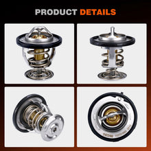 Techie Engine Thermostat 34198 89018168 Compatible with Buick Rainier 2007,for Chevrolet Express 1500/2500/3500/4500 Silverado Suburban Tahoe Trailblazer,for GMC Canyon Envoy Savana Sierra Yukon