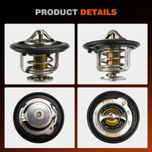 Techie Engine Thermostat 19301-PAA-306 Compatible with 1990-2017 Honda Civic/Accord/CR-V/Odyssey/Prelude/CRZ/HR-V for Acura CL/Integra/Legend/EL Replacement for 19301-PLC-315,19301-RNA-315