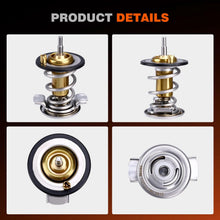 Techie Engine Thermostat 719-180 Compatible with Chevrolet Traverse 2009-2017,for GMC Acadia 2007-2016, Terrain 2010-2017 for BUICK Enclave 2008-2017 3.6L Replacement for 1601-496608 (719-180)