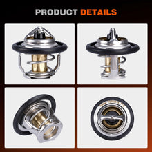 Techie Engine Thermostat 19434-73010 Compatible with Kubota Engine D902 D905 D1100 B1700 B2100 B2320 B2400 B2410 B2620 B2630 B2710 B2910 B2920 RTV1100 RTV1140 RTV900 Replace for 1622173270