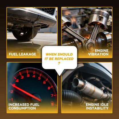 Techie 4PCS Fuel Injector 23250-0H010 Compatible with Toyota Camry 2002-2003,for Toyota Highlander Rav4 2001-2004,for Toyota Solara 2002-2003 2.0L 2.4L L4 Replacement for 23209-28020