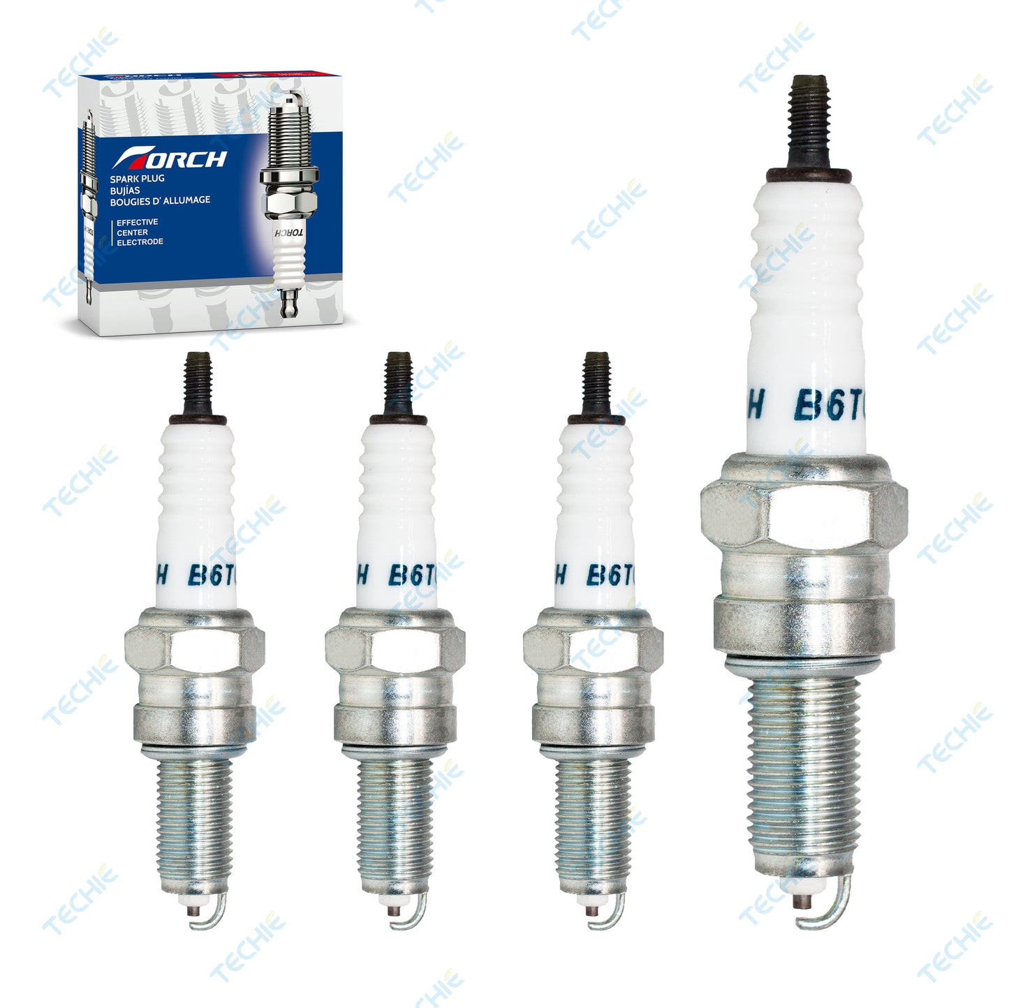 TORCH B6TC-9 Copper Spark Plug Replace for NGK 6899 CPR6EA-9