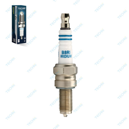 TECHIE T-B8RI Iridium Spark Plug Replace for NGK CR8EIX DENSO IU24 4189 4218 5362,for Yamaha Yfz 450 2004 2009 RAPTOR 700R 2013-2018,for Daihatsu 999-06910-X9-023 999-06910-X9-024
