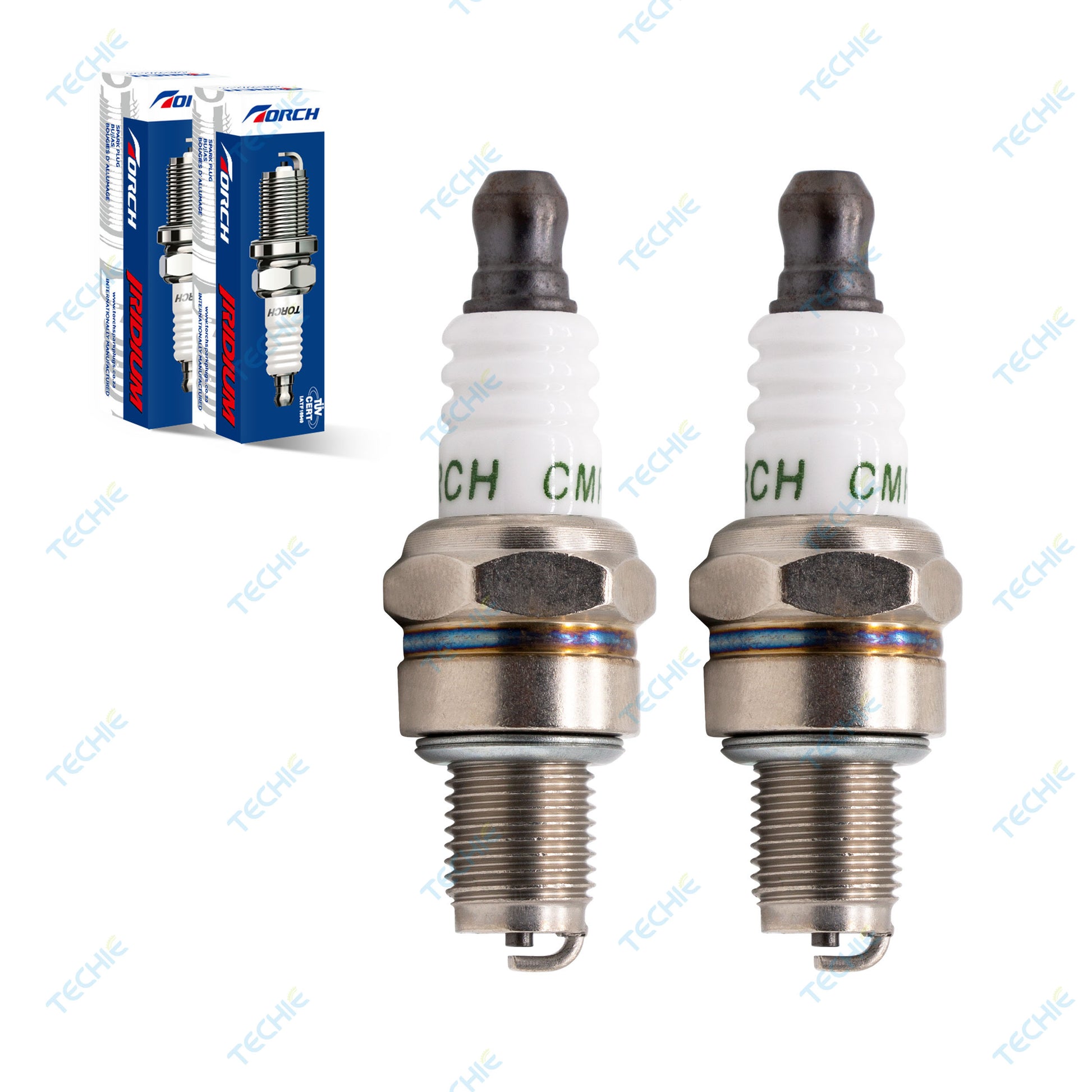 Techieautoparts,Nickel Spark Plug,for Autolite 4194,for  Honda 31915-Z0H-0030 