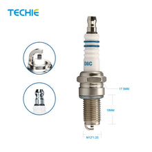 TECHIE T-D8C Spark Plug Replace for NGK 2120 D8EA Spark Plug,for Denso X24ES-U,for Champion A6/4099,for Bosch X4CS,for Autolite 2755 3954 4132,for ACDelco S121XL,for John Deere TY26724,OEM