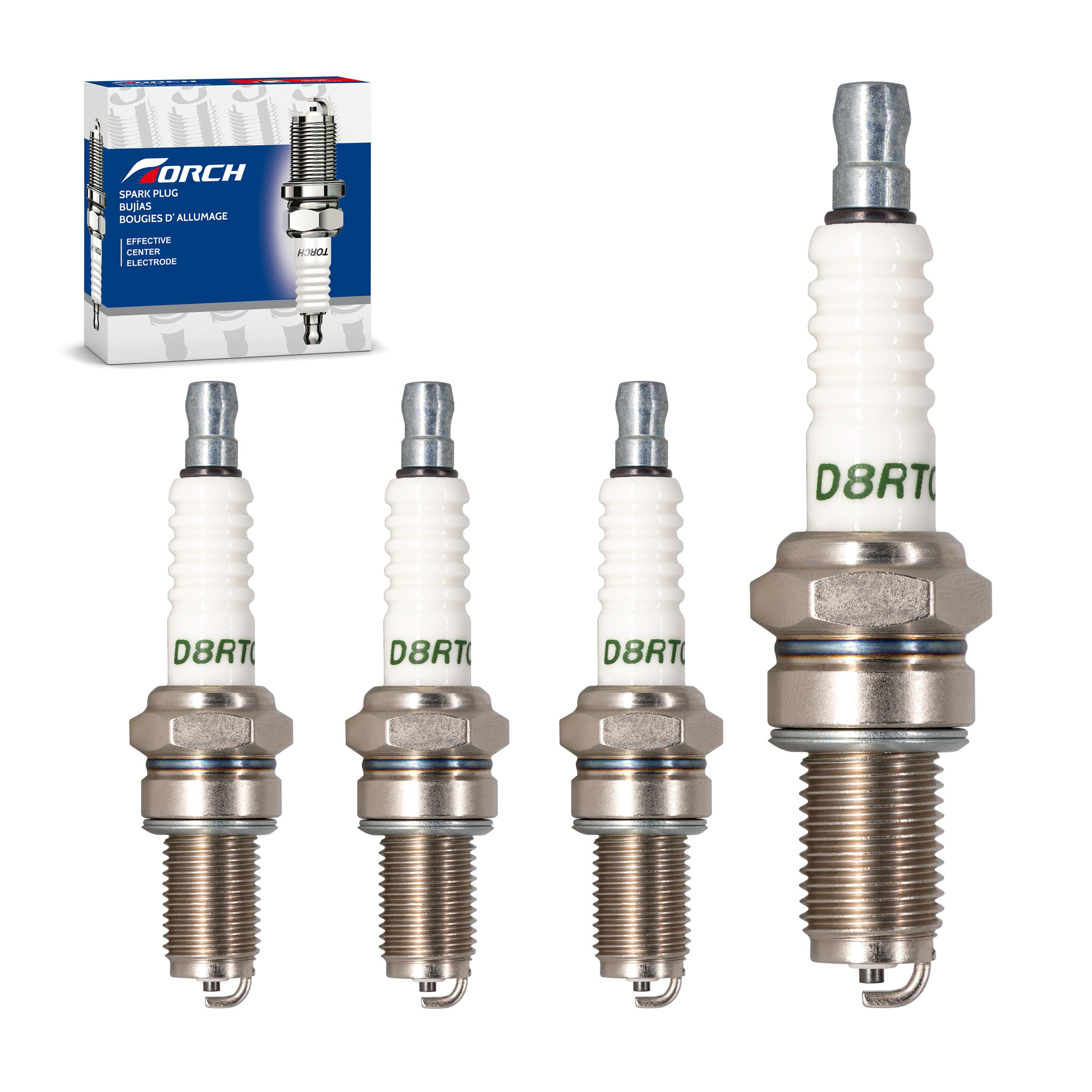 TORCH D8RTC Copper Spark Plug