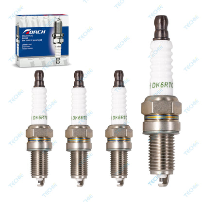TORCH DK6RTC-10 Copper Spark Plug Replace for NGK 1678 KR6A-10