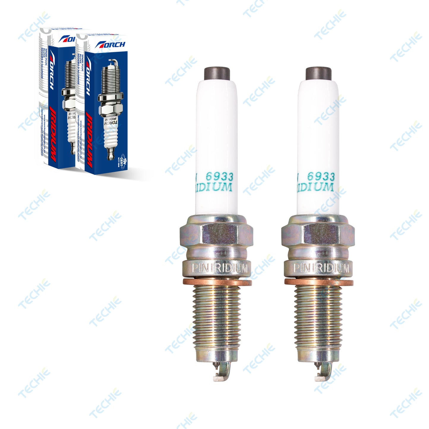 TORCH DK7RHII Iridium Spark Plug Replace for NGK PKER7A8EGS