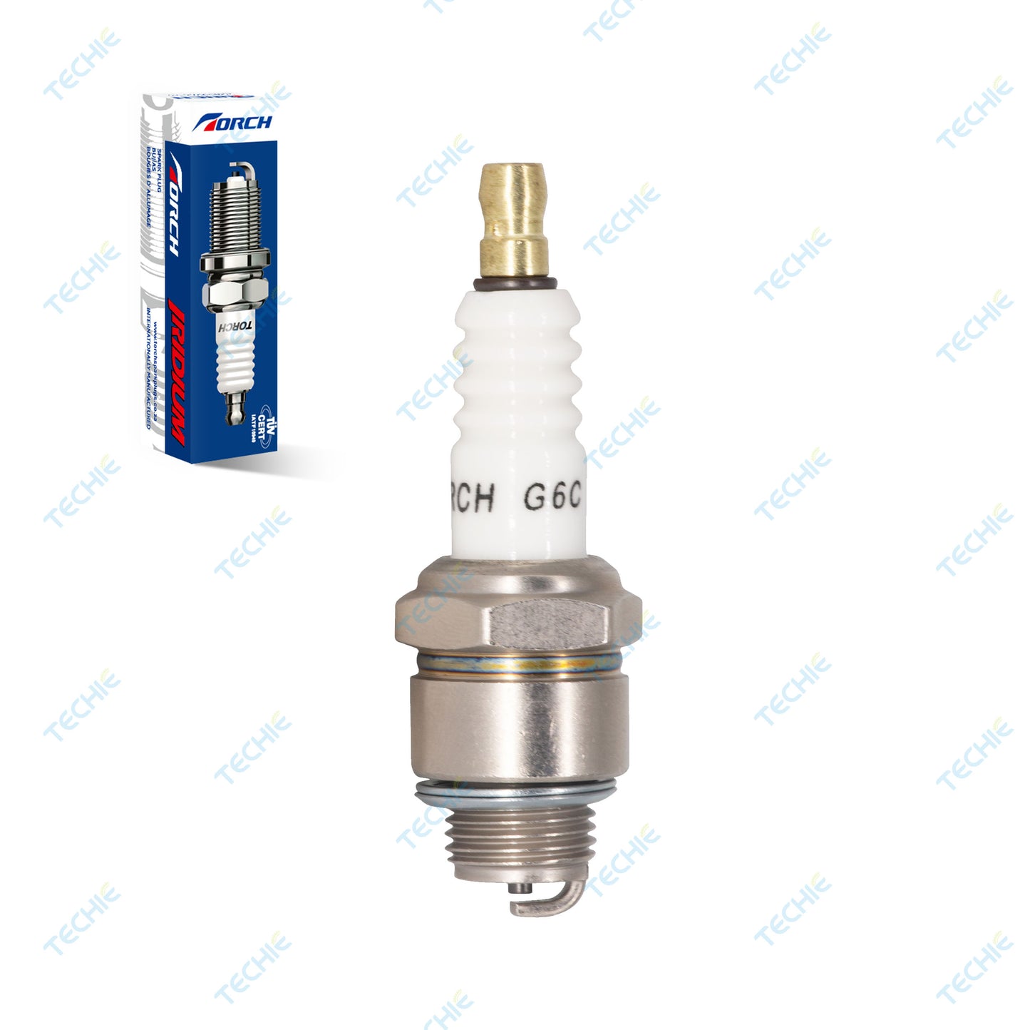 TORCH G6C Ceramic Spark Plug Replace for NGK 3510 B6S