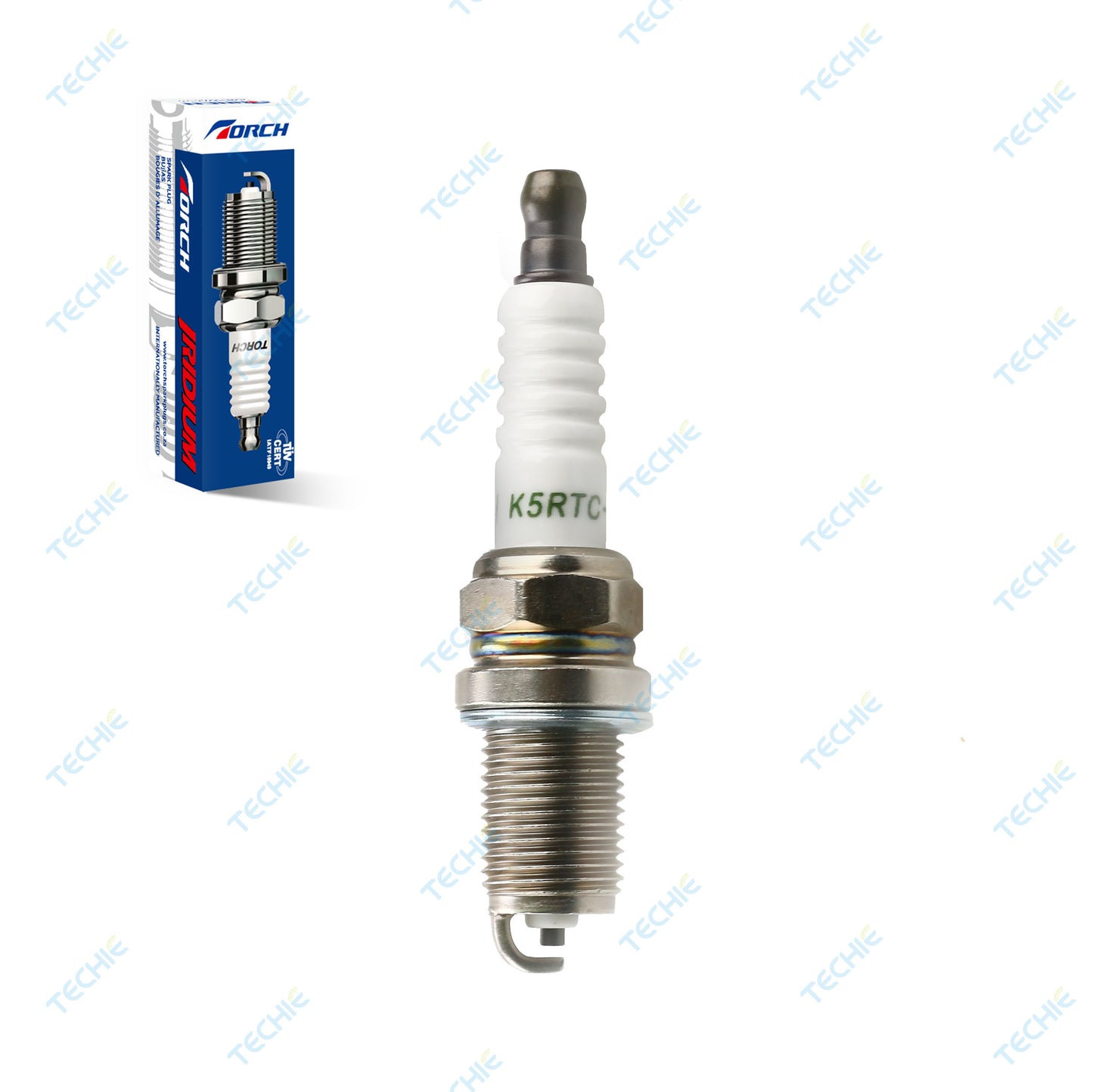 TORCH K5RTC-11 	Copper Spark Plug Replace for NGK 2382 BKR5ES-11