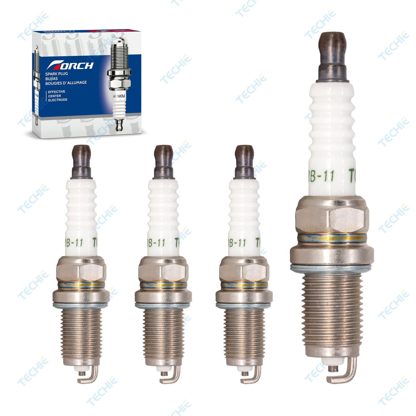 TORCH K6RB-11 Alloy Steel Spark Plug Replace for NGK ZFR6K-11