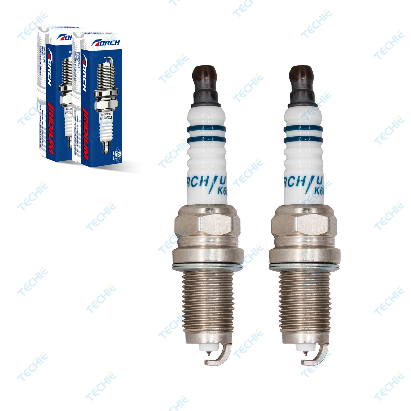 TORCH K6RBIU-11 Iridium Spark Plug Replace for NGK 6994 IZFR6K11
