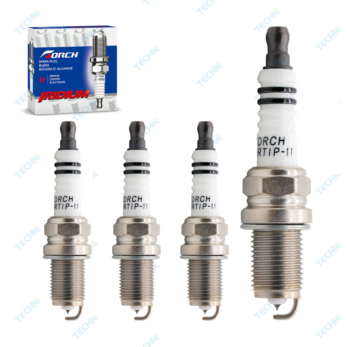 TORCH K6RTIP-11 Iridium Spark Plug Replace for NGK  BCPR6EIX-11