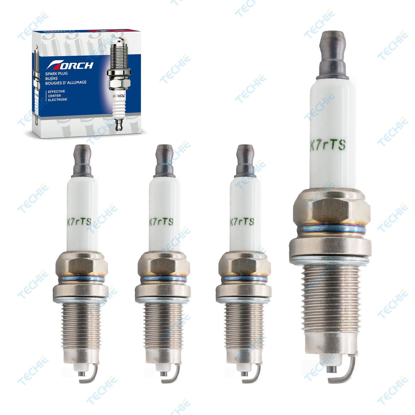 TORCH K7RTS Copper Spark Plug Replace for NGK ZFR6T-11G