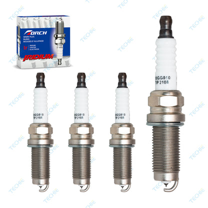 TORCH KL6RTIP Iridium Platinum Spark Plug, Replace for NGK 3656 LZFR6AI, Bosch 0242236655, Champion 10WYPB4, Denso IKH20, OEM