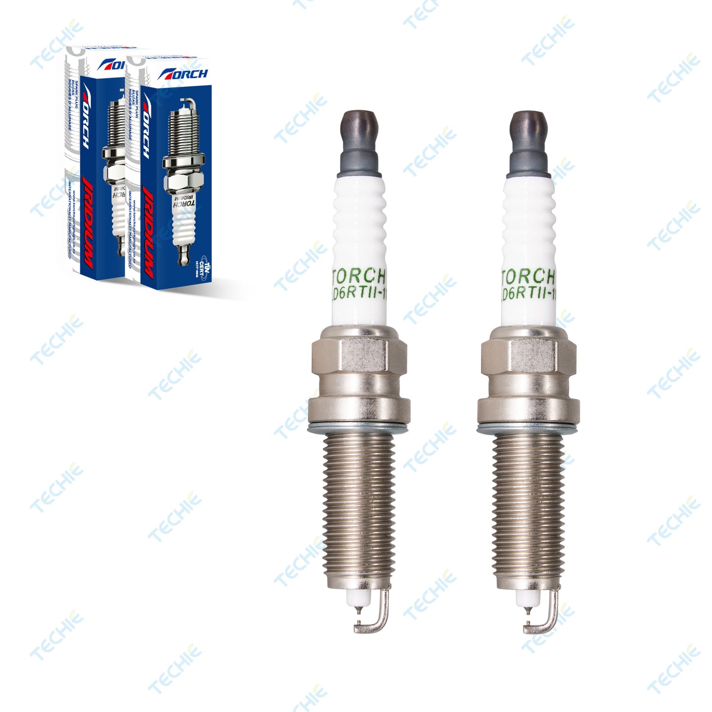 TORCH LD6RTII-11 Iridium Spark Plug  Replace for NGK DILKAR6A11