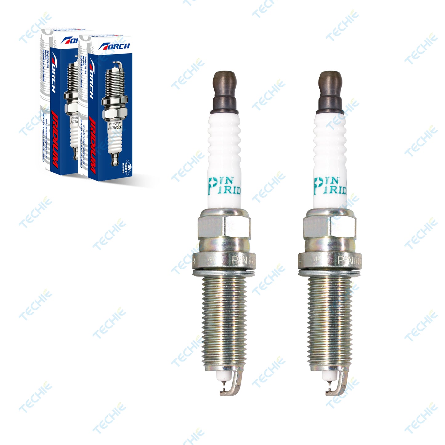 TORCH LD7RHII Iridium Spark Plug Replace for Denso  FC20HR-Q8