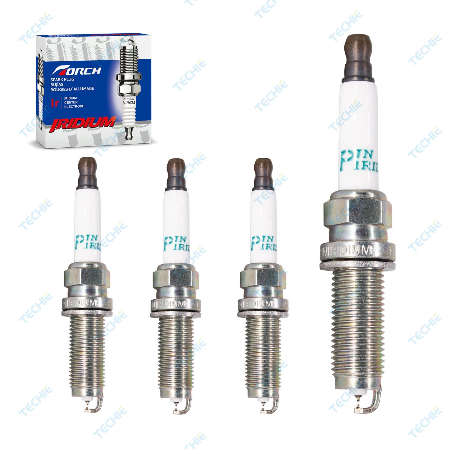 TORCH LD8RKII Iridium Spark Plug Replace for NGK SILZKAR8G7Y