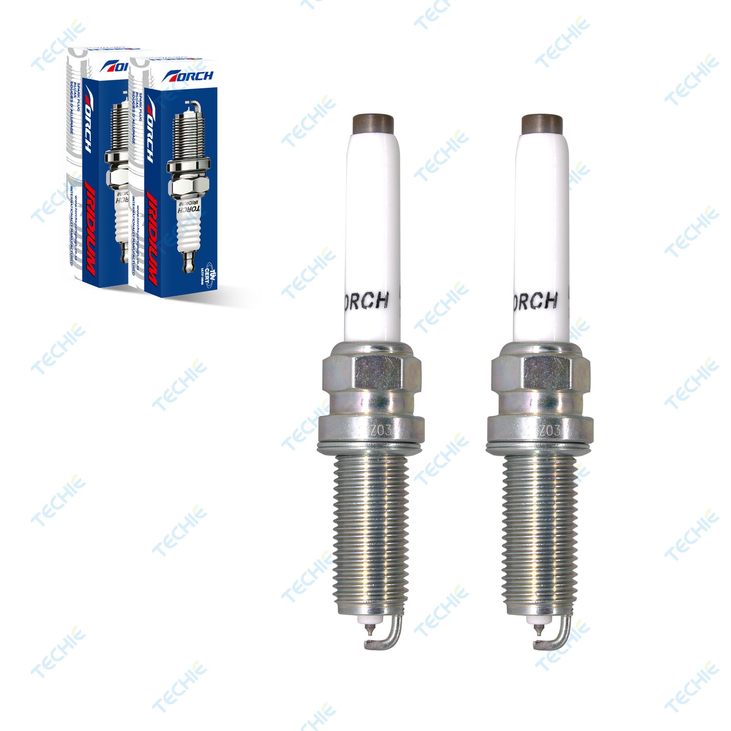TORCH LD8RTAIP Iridium Spark Plug  Replace for Champion REA6MC