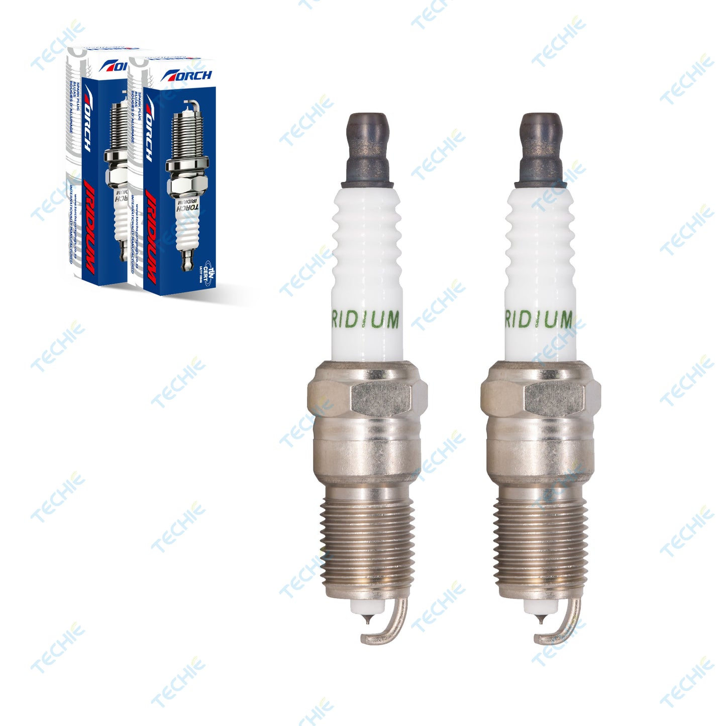 TORCH Q5RTI2-15 Iridium Spark Plug Replace for NGK TR55IX