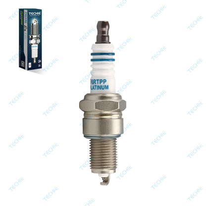 TECHIE T-F6RTPP Spark Plug Replace for NGK BPR6EGP/BPR6ES/BPR6EP/BPR6EVX for Autolite AP403 for Bosch 4017 for Champion 3415 for DENSO 3115