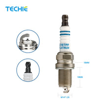 TECHIE T-K7RTPP Spark Plug Replace for NGK PFR7B-D DENSO VK22 BOSCH 0 241 245 670 fit for Audi A4L,Compatible With VW Passat Magento Tiguan