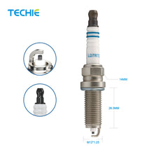 TECHIE T-LD7RTC Spark Plug Replace for NGK LZKAR7D-DE fit for ZHENGZHOU Succe 1.6L HR16 2014 Engines Component