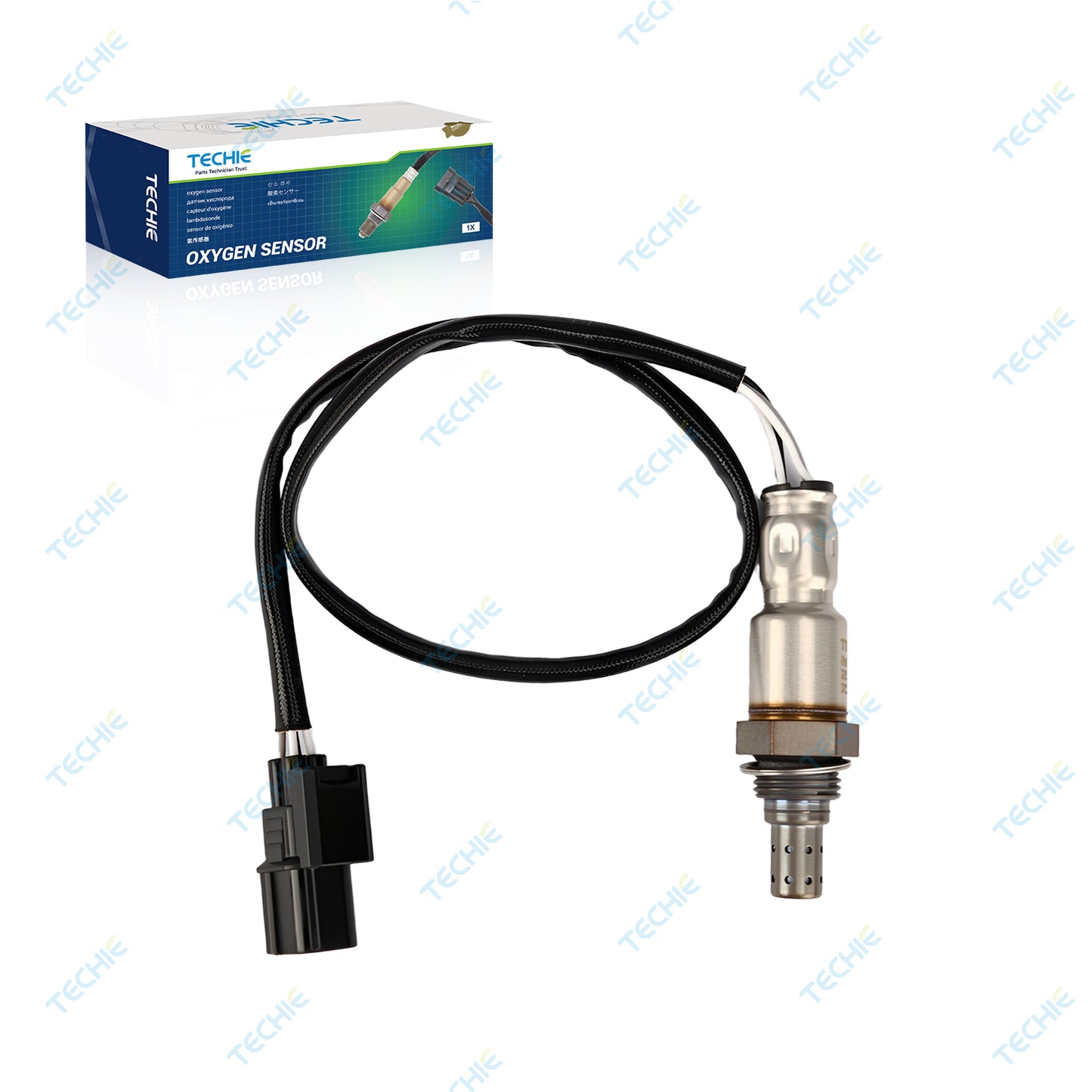 TECHIE O2 Oxygen Sensor 250-24785 Heated Air Fuel Ratio Compatible with Honda Accord, Crosstour, Odyssey, Pilot, Ridgeline & Compatible with Acura Acura MDX, ZDX, RDX,Replace for 36532R70A01