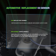 Techie 234-4528 Oxygen O2 Sensor Downstream for Cruze L4 1.4L 1.8L 2011-2016,Sonic LS L4 1.4L 1.8L 2012-2020,Sonic LT 1.4L 1.8L 2012-2020,1pcs