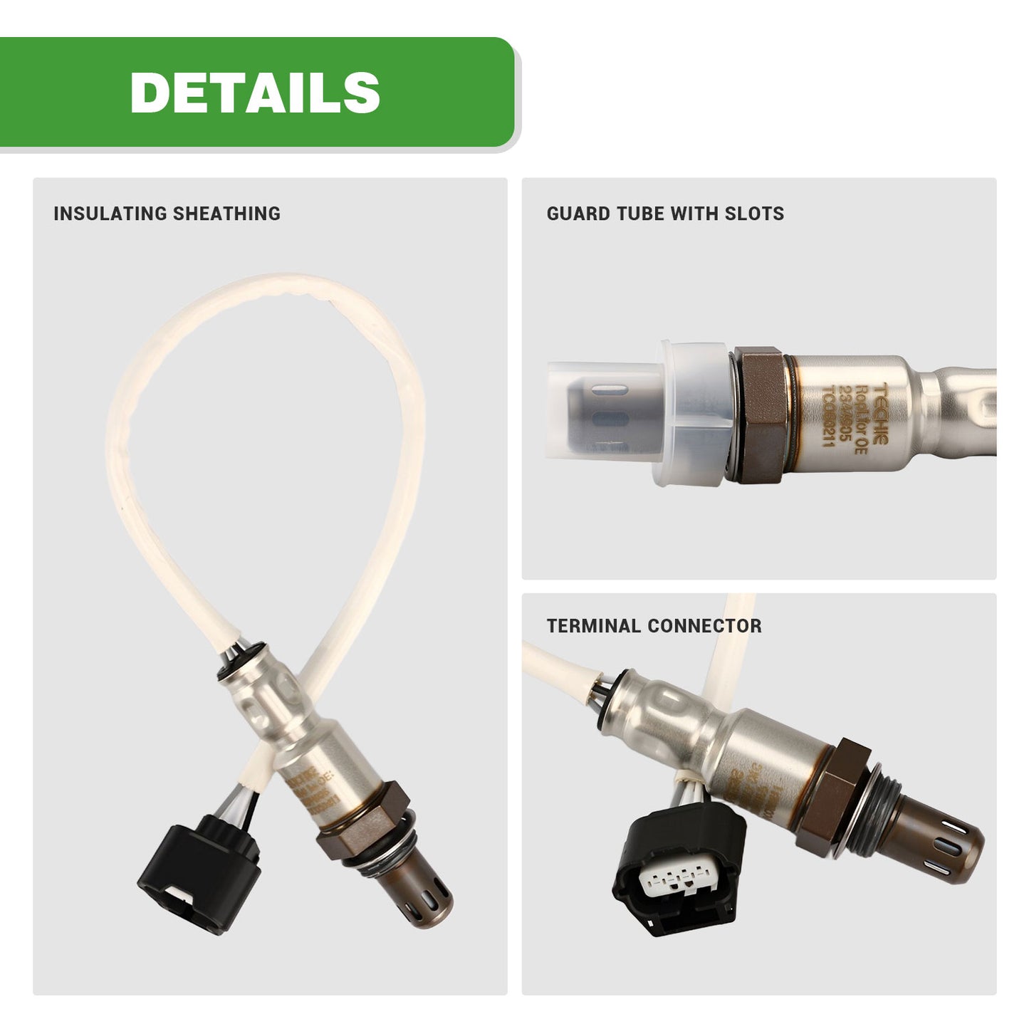 TECHIE O2 Oxygen Sensor 234-4905 Downstream Oxygen Sensor fit for 2013-2017 Nissan Altima 2.5L,226A03TA0B, 2344905