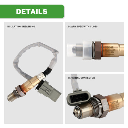 TECHIE O2 Oxygen Sensor 12701634 Fit for Buick Encore 1.4L 2017-2019,Chevy Trax Cruze Spark 1.4L Volt Equinox Malibu 1.5L, GMC Terrain 1.5L Replace 2348051 21580 12663317
