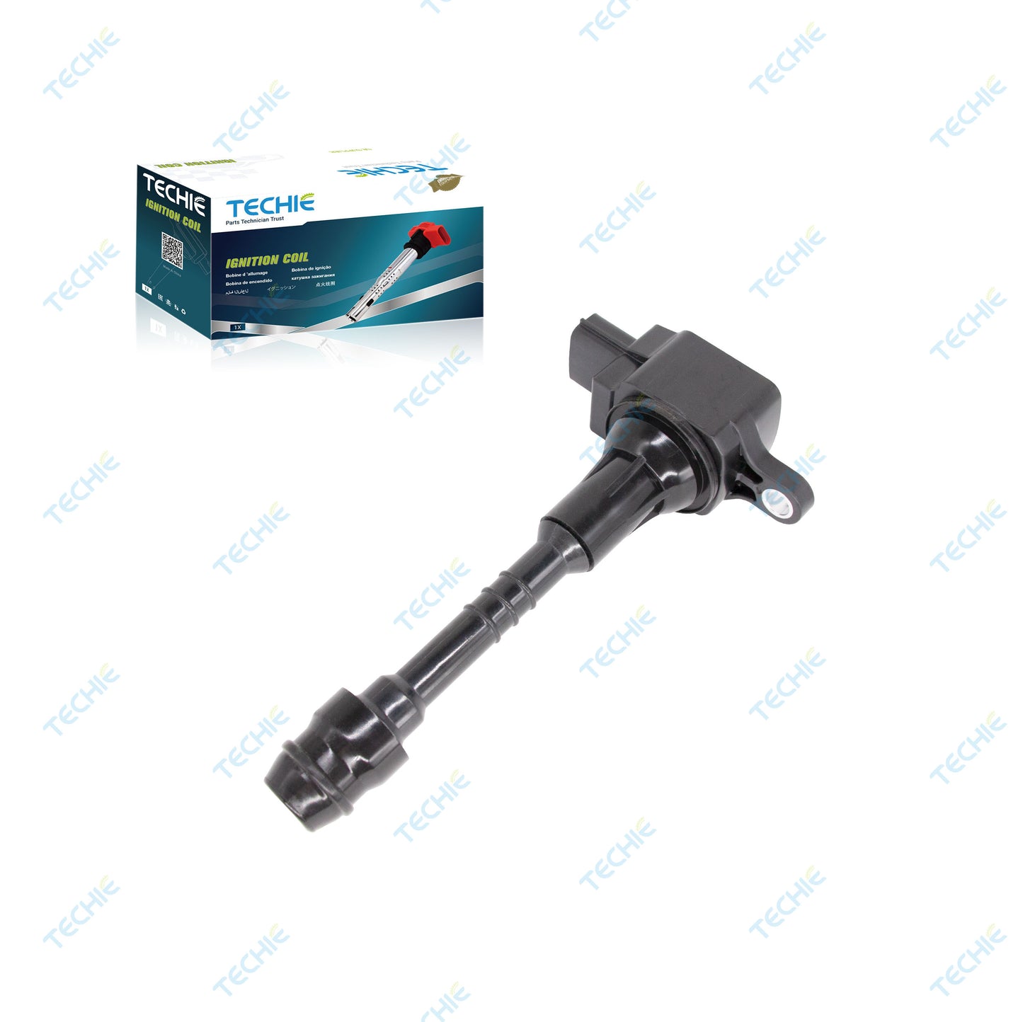 Techie TICS11043 Replacement ignition coil for UF548 compatible with Nissan Sentra