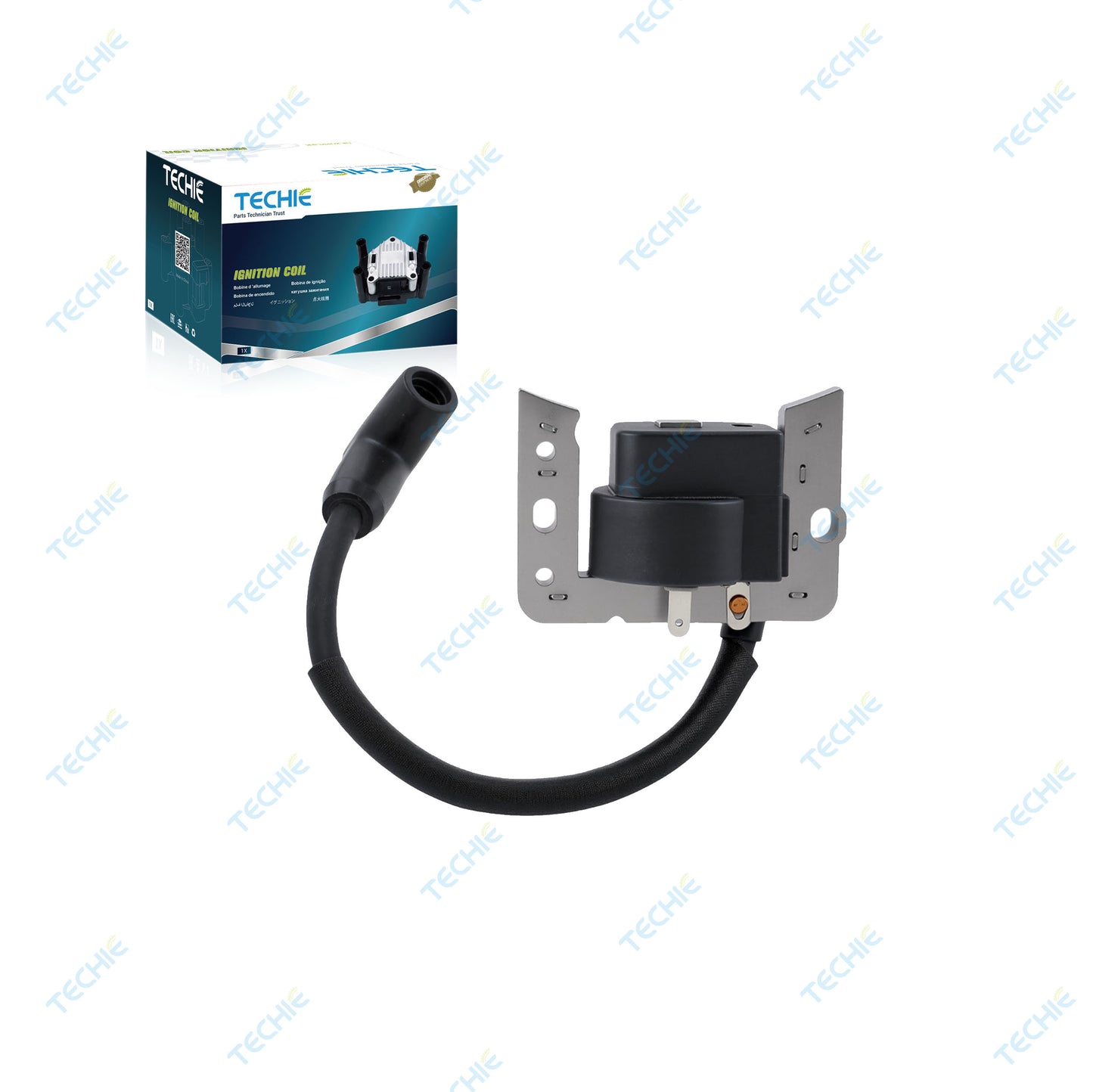 Techie TICS0043 Ignition Coil Replace for Tecumseh 34443 34443A 34443B 34443C 34443D Ignition Coil Solid State Module