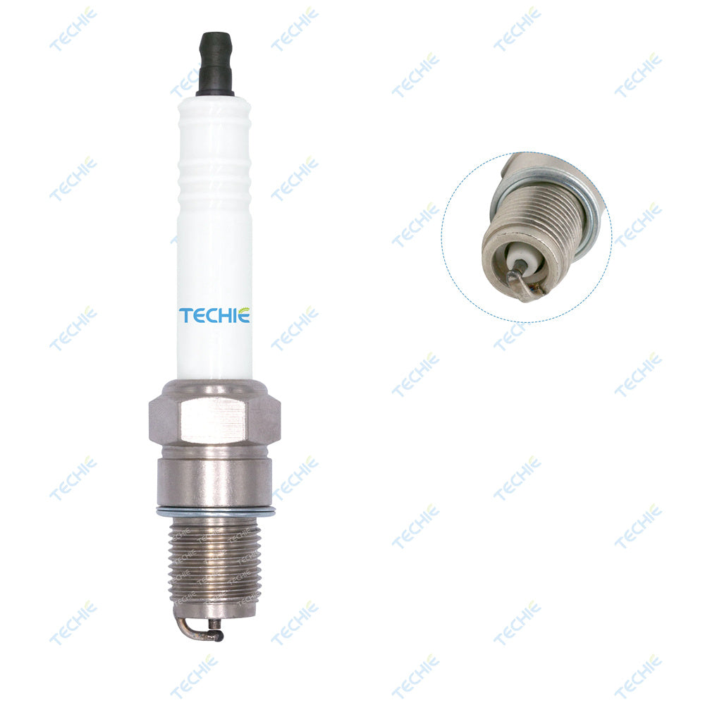 TECHIE Industrial spark plug suitable in different engines: Caterpillar, Cummins, Waukesha and Jenbacher.  Replaces Champion FB77WPCC.