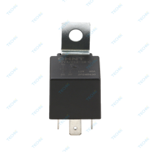 Techie TKRB4241 4pin 12V automotive Relay with fixing plate, suitable for cars, motorcycles, trucks